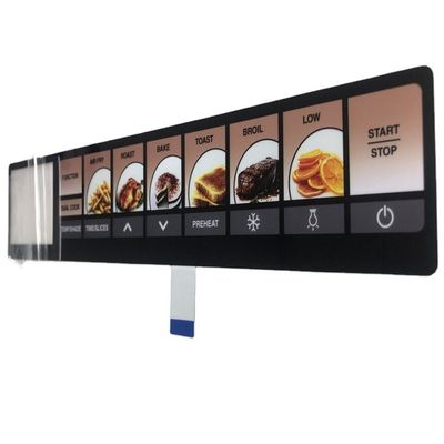 Good price Medical Grade Flat Membrane Switch with Customized Pantone Color Code and 3M467 Adhesive for Industrial and Medical Applications online