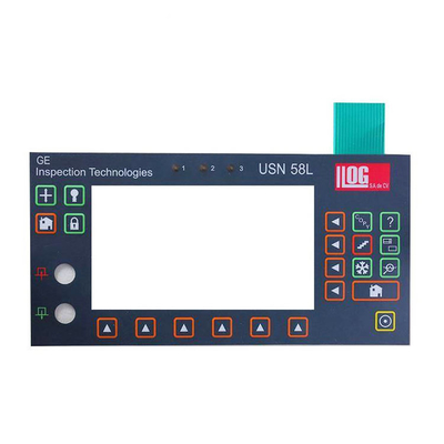 Waterproof Flexible Membrane Switches 1 Million Times Key Life With Customizable Interface