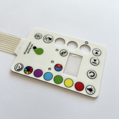Heavy Duty LED Membrane Keypad with IP65 Protection Level and Long Lifespan