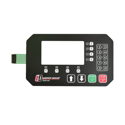 Good price 1-3 Million Times Lifespan ABS Membrane Switch Overlay for Industrial Control Equipment online