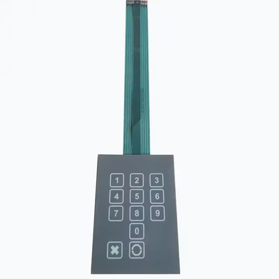 Industrial Membrane Keypad Facade Customized Silk Screen Printing Technology and ABS Material