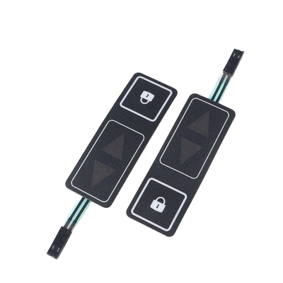 Pantone Color Waterproof Membrane Keypad with Customizable Key Number and 20C- 70C Temperature Range