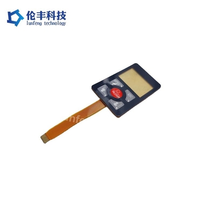 PET/PC Silicone Rubber 3m Adhesive Silicone Rubber Keypad with Water Resistance and Resistance To Water Yes