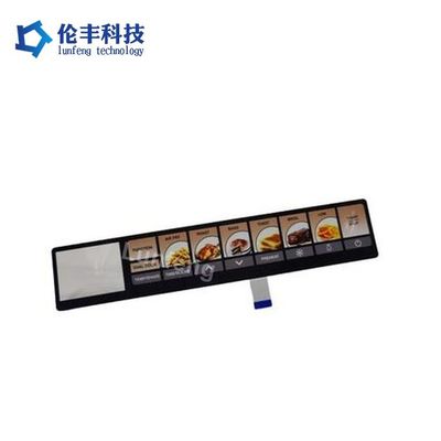 Good price Customized Pantone Color Code Flat Membrane Switch with Silkscreen Printing and 3M Adhesive for Industrial and Medical Applications online