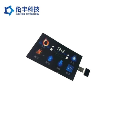 Good price Customized PET LED Membrane Keypad with Red LED Color and Long-Lasting Performance online