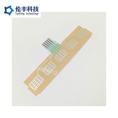 Good price Customized Flat Membrane Switch with 3M9080 Adhesive and Silkscreen Printing for Industrial and Medical Applications online