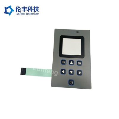 Good price DC 5V Voltage Flexible Membrane Switch with Customizable Interface and Tactile Pillow Embossing Button for Industrial Control Panels online