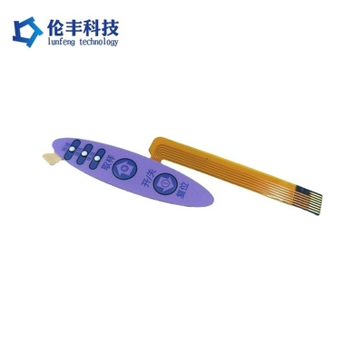 Good price Real Adhesive 3M467 3M468 Flexible Printed Circuit Membrane Switch for Precise Screen Printing Solutions online