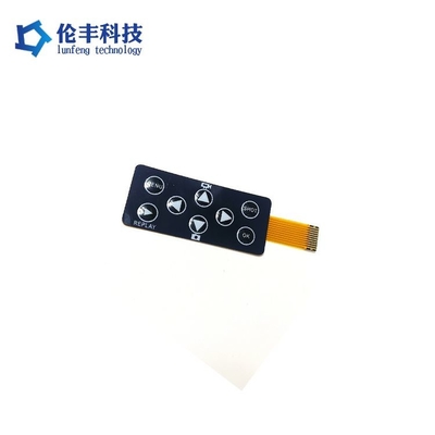 Water Resistant Silicone Keyboard Membrane Panel in RAL Colors for Enhanced User Experience