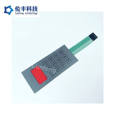 Good price Driver Voltage 3.3V Flat Membrane Switch Including ZIF Connector or Female Connector Operating Between Minus 20 and Plus 80 Degrees online