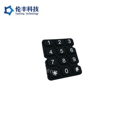 Water Resistant Silicone Rubber Keypad Embossing Button for Smooth and Precise Control