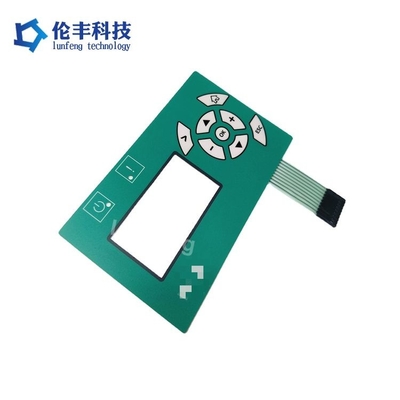 Silkscreen Printed Waterproof Membrane Keypad Customizable Interface and Waterproof Design