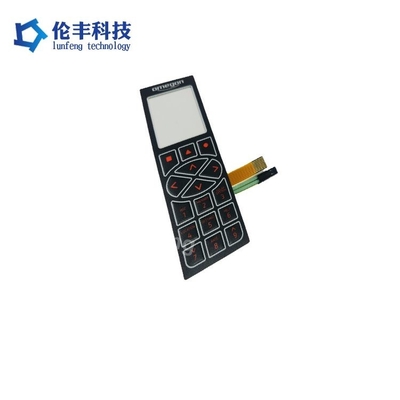 3.3V Driver Voltage Flexible Printed Circuit Membrane Switch with Polyester or Polycarbonate Material