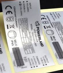 Good price Silver Sticker Label with Permanent Acrylic Adhesive and Temperature Resistance up to 80°C for Product Packaging online
