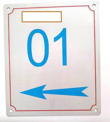 Good price Customizable Aluminum Nameplate with 3M Adhesive for Weather Resistant Equipment Labeling and Industrial Asset Tracking online
