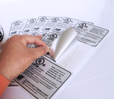 Good price Custom Printing UV Resistant Waterproof Silver Sticker Label Scratch Off Sticker for Barcode online
