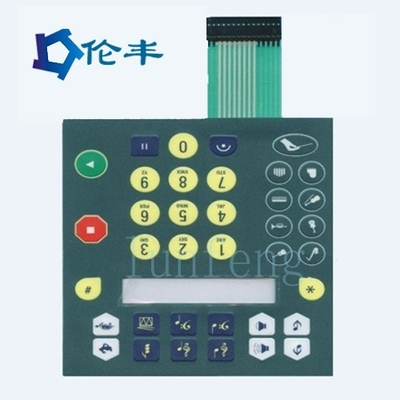 Good price Waterproof Custom Membrane Switches Keypad RAL Color 3M Adhesive online