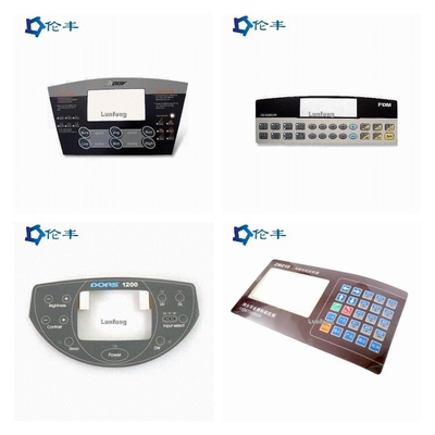 Good price Silk Screen Printing Membrane Switch Overlay Matte Surface Treatment online