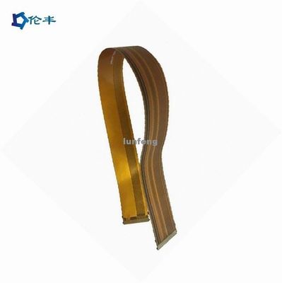 Good price Yellow PI Film Solder Mask Flexible Printed Circuit Board with 1OZ Copper Thickness for High Temperature Applications online