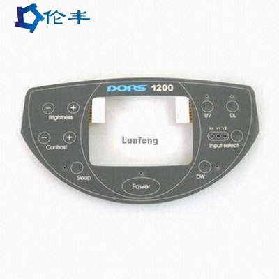 Good price Customized Graphic Silver Printing Membrane Keyboard Overlay online