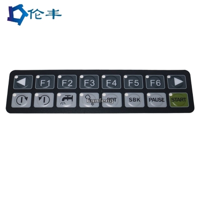 Good price Glossy Texture LED Transparent Window Polyester Overlay Custom Printed online