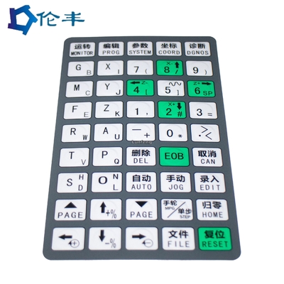 Good price Adhesive Sticker Flexible LED Screen Panel With PVC Keypad Button Material online